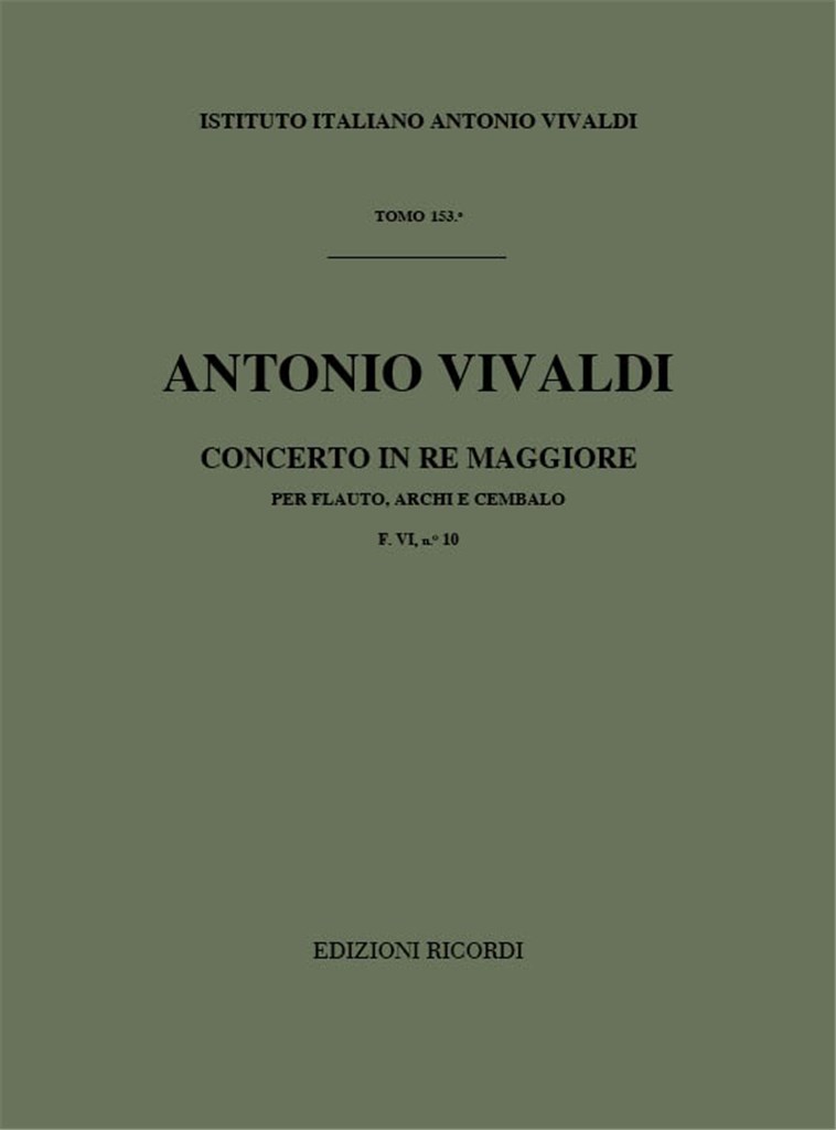 Concerto in Re Maggiore (D Major)